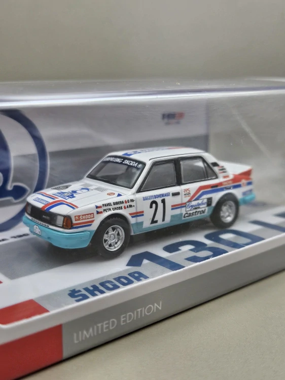 Fox18 - Škoda 130 LR - no. 21 Rally Bohemia 1988