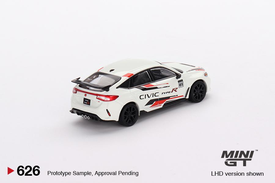 HONDA CIVIC TYPE R *HONDA THANKS DAY VIETNAM* 2023 - bílá/červená/černá - 1:64 - Mini GT
