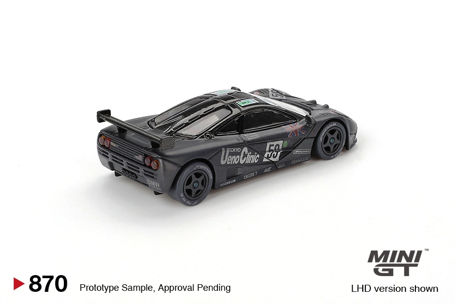 MiniGT - McLaren F1 GTR nr59 1995 Le Mans 24Hr Winner Post-Race Weathered