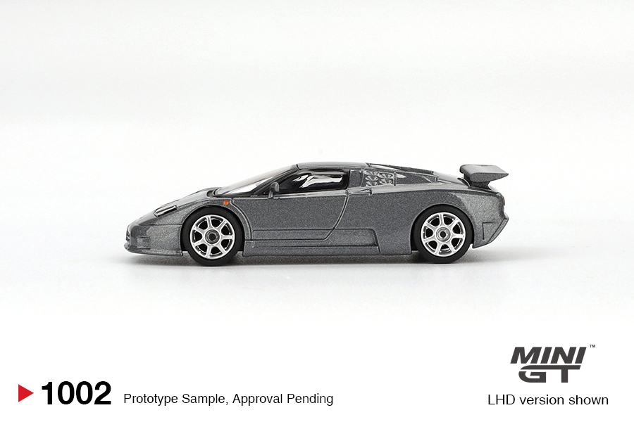 MiniGt - BUGATTI EB110 SUPER SPORT- šedá