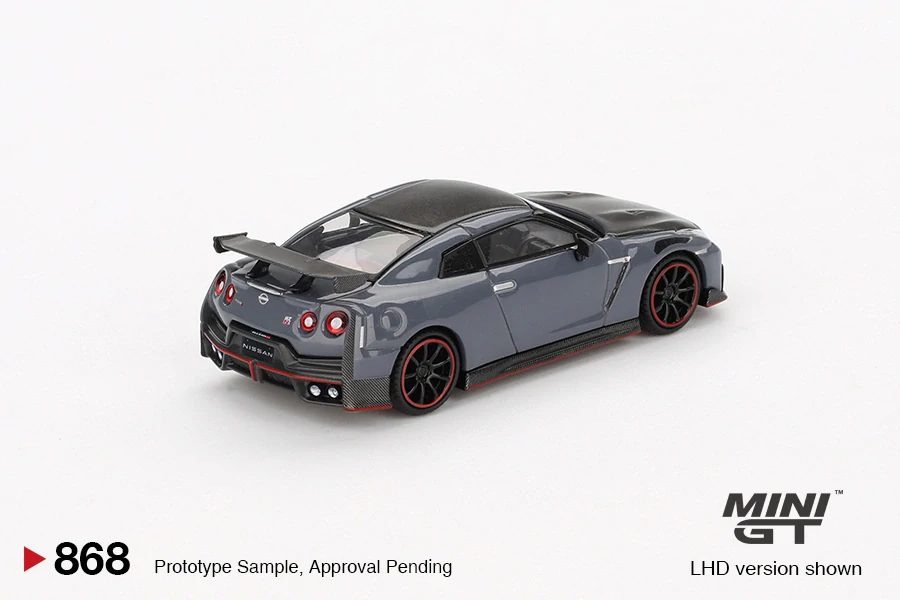 Nissan GT-R Nismo 2024 NISMO Stealth Gray 2024 - 1:64 - Mini GT