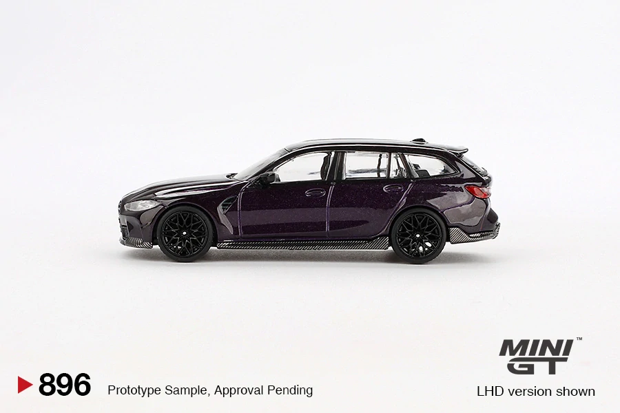 BMW M3 M Performance Touring Daytona Violet 2024 - 1:64 - Mini GT