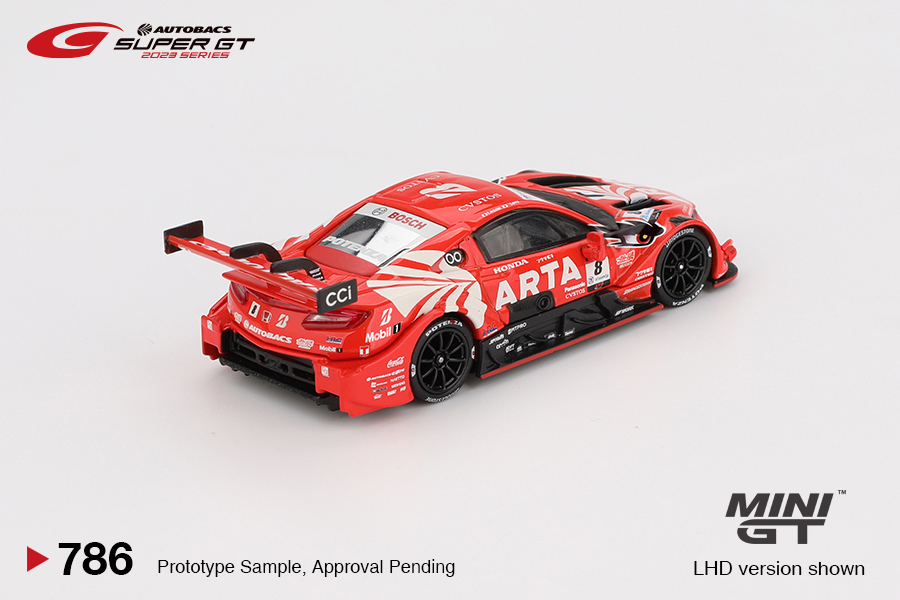 Honda NSX-GT "Type S" GT500 n.8 "ARTA MUGEN NSX-GT " 2023 - 1:64 -Mini GT