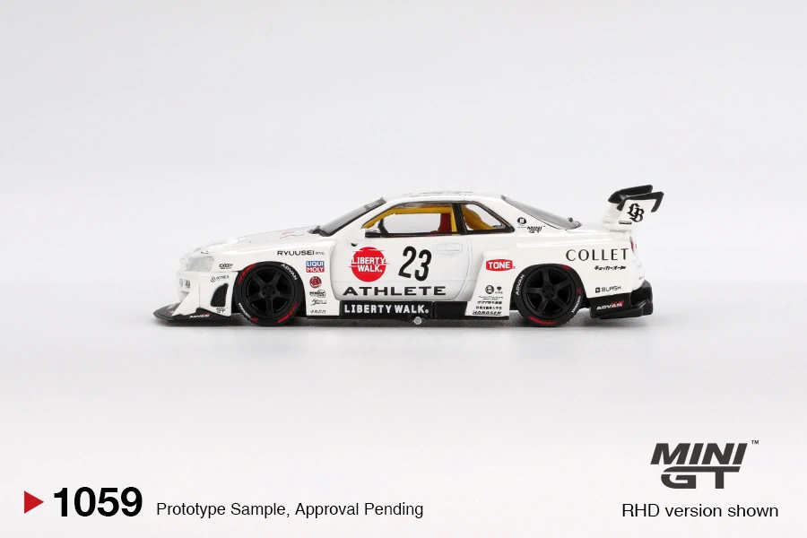 MiniGT - Nissan LB-ER34 Super Silhouette ATHLETE/COLLET
