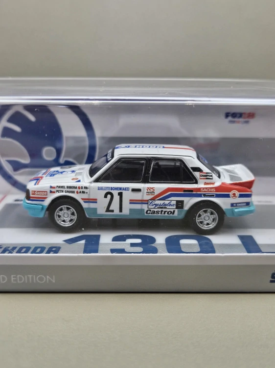 Fox18 - Škoda 130 LR - no. 21 Rally Bohemia 1988
