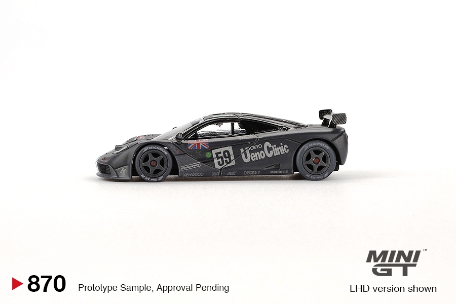 MiniGT - McLaren F1 GTR nr59 1995 Le Mans 24Hr Winner Post-Race Weathered