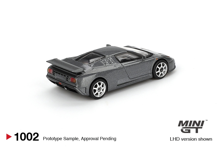 MiniGt - BUGATTI EB110 SUPER SPORT- šedá