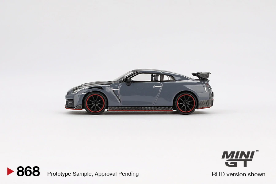 Nissan GT-R Nismo 2024 NISMO Stealth Gray 2024 - 1:64 - Mini GT