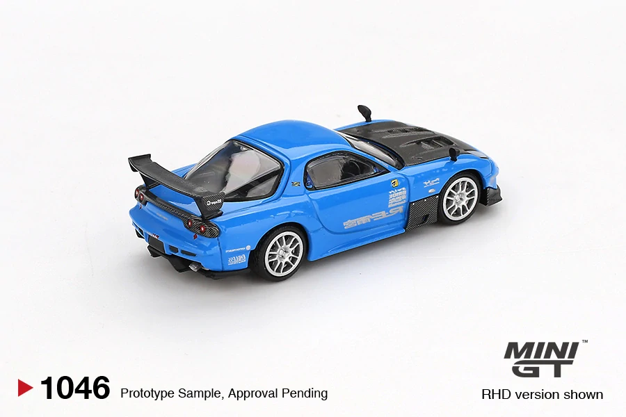 MAZDA RX7 (FD3S) RE-AMEMIYA 20B NA 3ROTOR-7 AMA-SAN GO 2025. - 1:64 - Mini GT