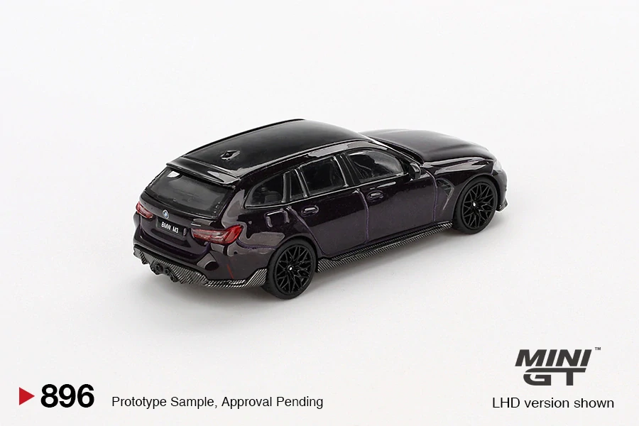 BMW M3 M Performance Touring Daytona Violet 2024 - 1:64 - Mini GT