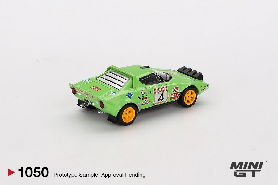 MiniGT - Lancia Stratos HF #4 1979 Spanish Rally Champion