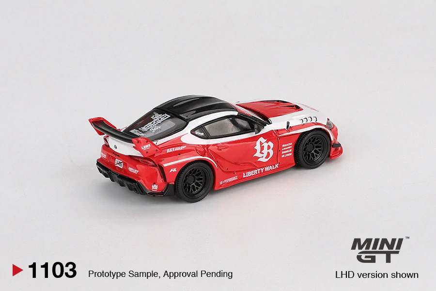 LB★WORKS Toyota GR Supra Red