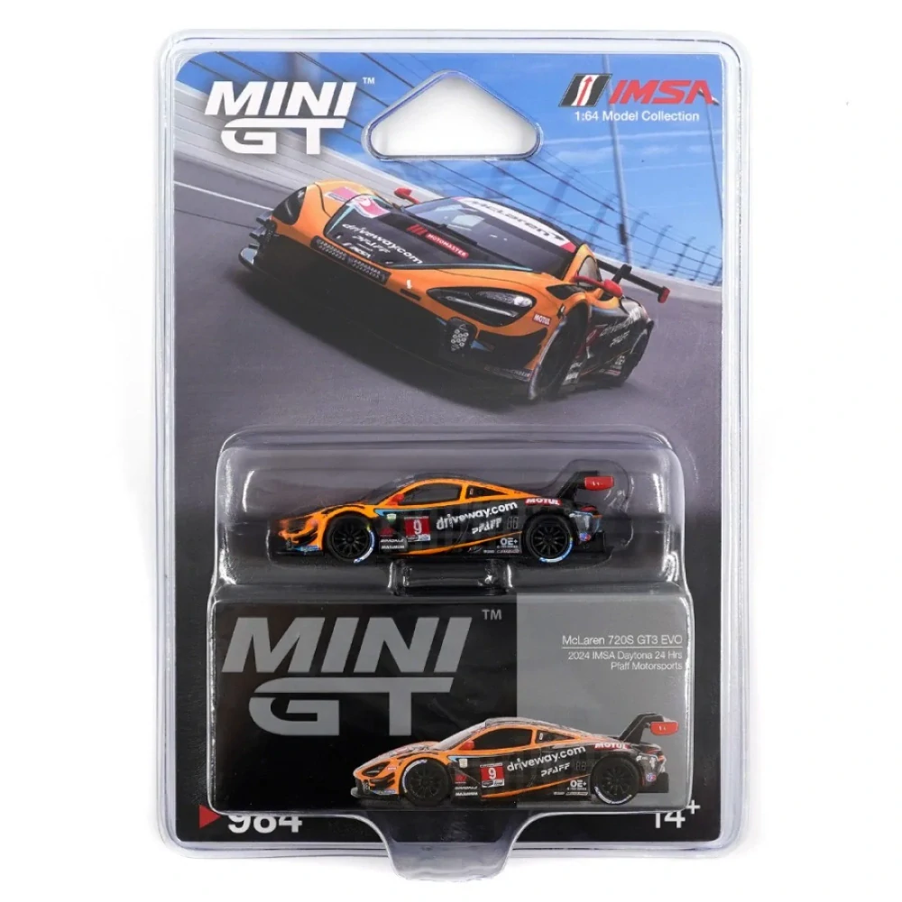 McLaren 720S GT3 Evo Pfaff Motorsports 2024 IMSA Daytona 24 Hrs - BLISTR - MiniGT