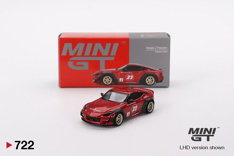 Nissan Z Pandem Passion Red - MiniGT
