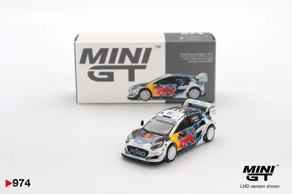 Ford Puma Rally1 #13 M-Sport Ford WRT 2024 Rally Monte Carlo