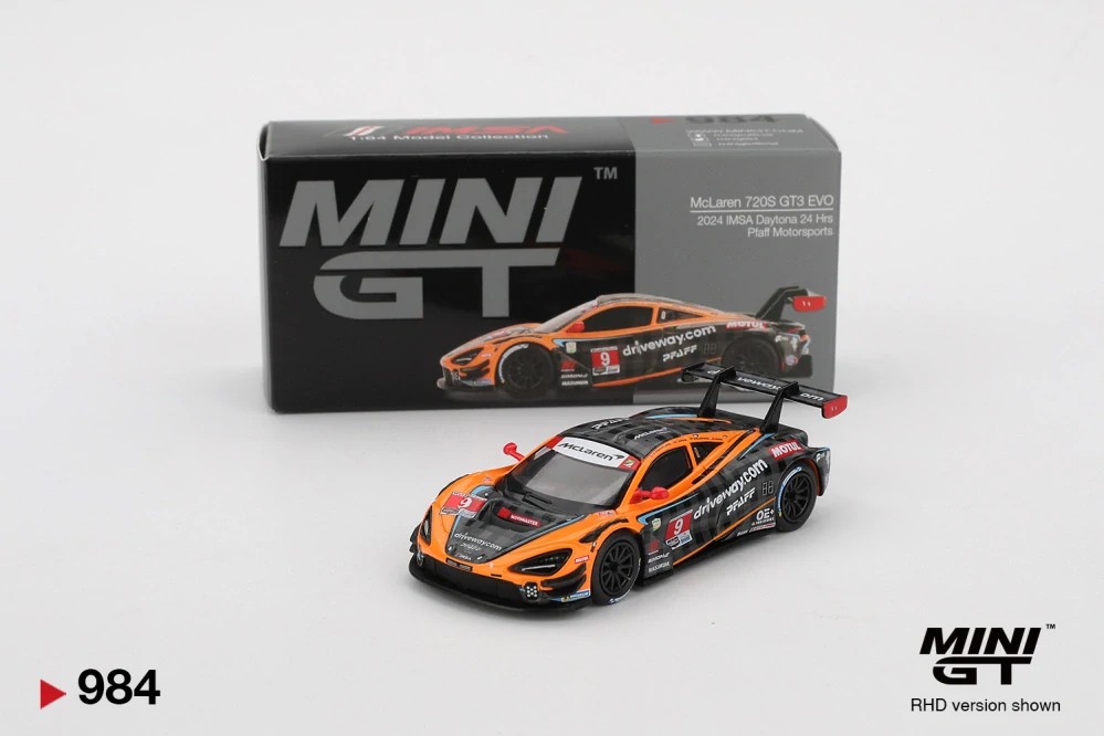 McLaren 720S GT3 Evo Pfaff Motorsports 2024 IMSA Daytona 24 Hrs - MiniGT