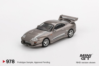 Toyota Supra MK4 (A80) VeilSide Combat V-II - Cobalt grey -1:64 - Mini GT