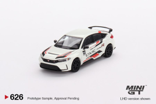 HONDA CIVIC TYPE R *HONDA THANKS DAY VIETNAM* 2023 - bílá/červená/černá - 1:64 - Mini GT