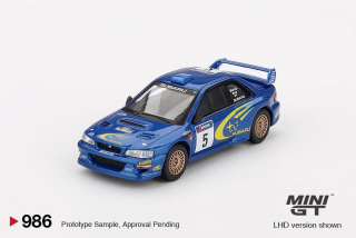 MiniGT - Subaru Impreza WRC99 1999 Rally Australia Winner nr.5 