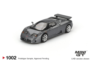 MiniGt - BUGATTI EB110 SUPER SPORT- šedá