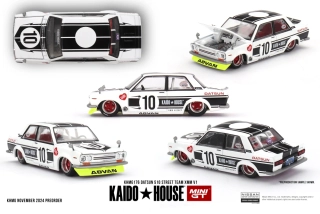 DATSUN 510 STREET TEAM XMM V1 1969 - 1:64 - Kaido House
