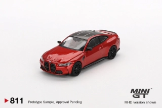 BMW M4 Competition (G82) Sakhir Orange 2024 - 1:64 - Mini GT