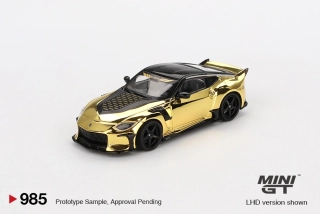 NISSAN Z400 VEILSIDE FFZ400 2024 - Chrom zlatá-1:64 - Mini GT