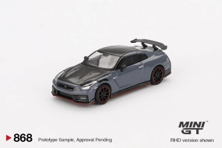 Nissan GT-R Nismo 2024 NISMO Stealth Gray 2024 - 1:64 - Mini GT