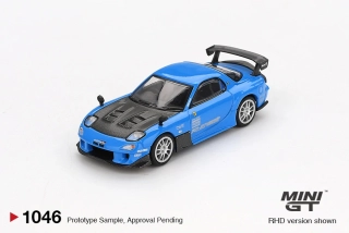 MAZDA RX7 (FD3S) RE-AMEMIYA 20B NA 3ROTOR-7 AMA-SAN GO 2025. - 1:64 - Mini GT