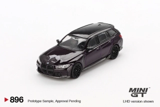 BMW M3 M Performance Touring Daytona Violet 2024 - 1:64 - Mini GT
