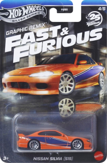 HotWheels - Nssan Silvia S15 - Fast&Furious Graphic Remix