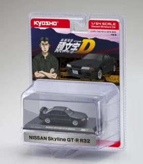 NISSAN SKYLINE GTR (BNR32) INITIAL D 1995 - 1:64 - Kyosho
