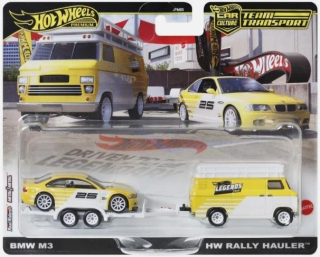 HotWheels - Rally Hauler & 1992 BMW M3