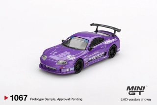 Toyota Supra (A80) Top Secret GT-300 Top Secret Purple - BLISTR - MiniGT