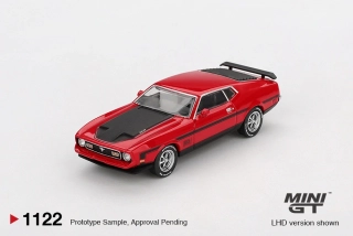 Ford Mustang Mach1 1971 Race Red - MiniGT